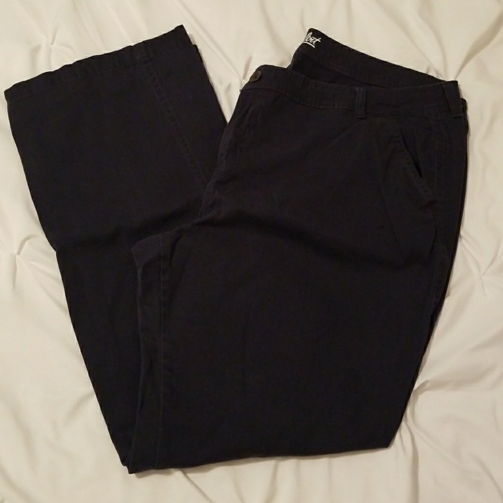 Navy Chinos 18 short